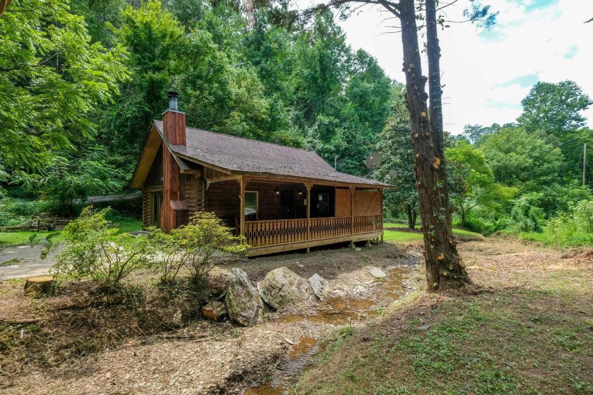 Grove Creek Cabin Gatlinburg Eksteriør billede